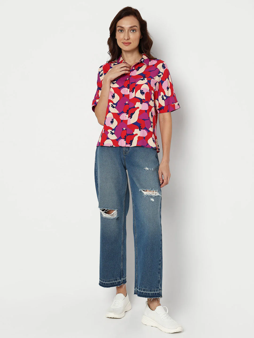 Pink Printed Shirt - Image 5
