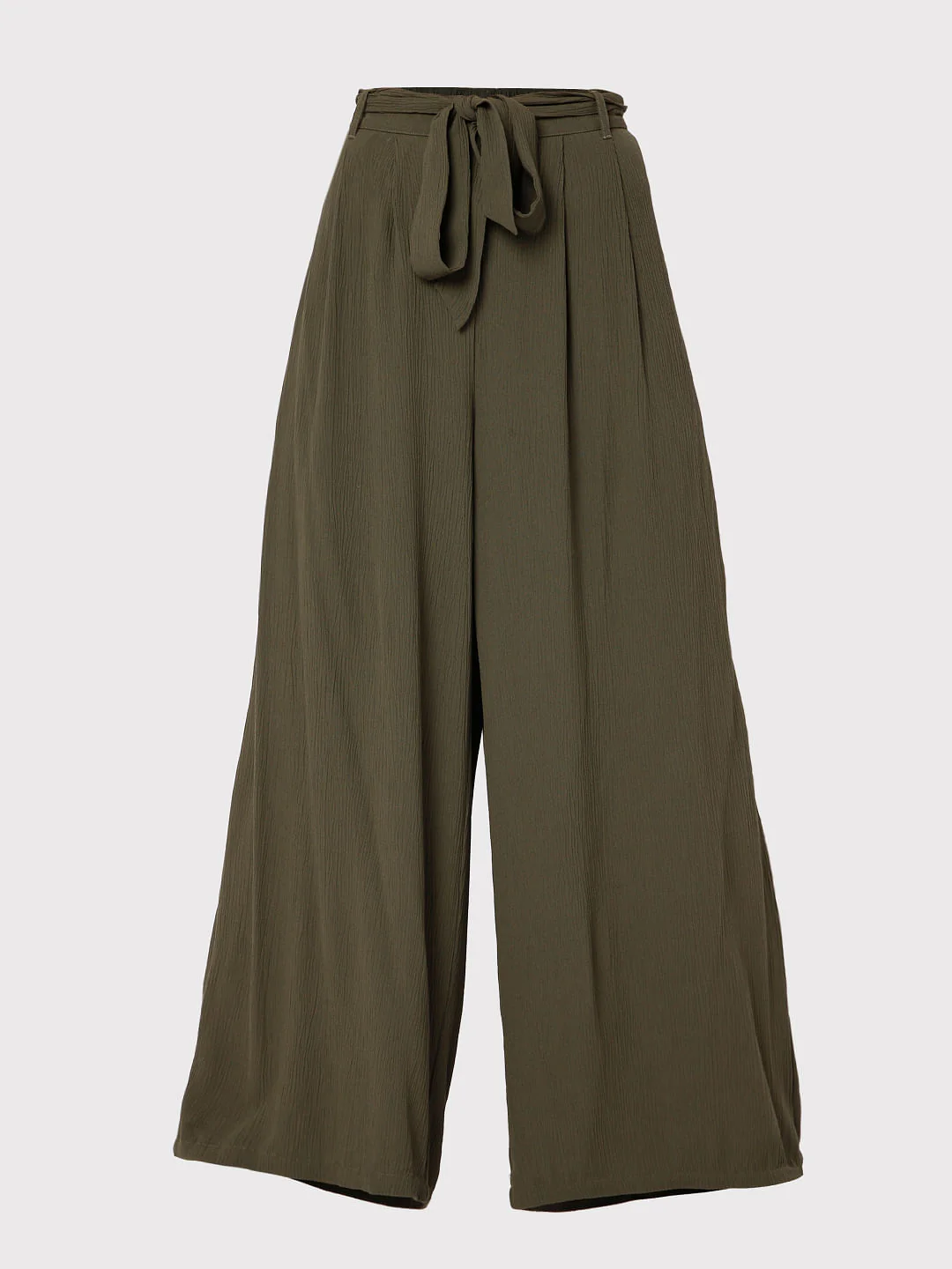 Green Wide Leg Pants - Image 7