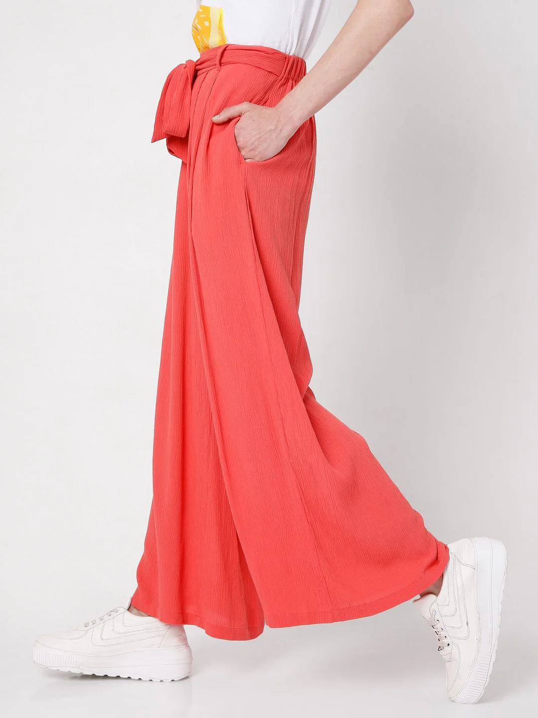 Coral Wide Leg Pants - Image 3