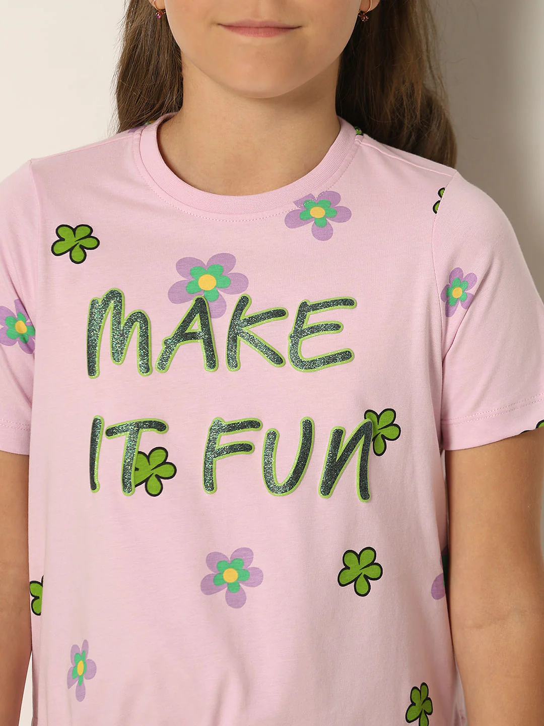 Purple Graphic Print T-Shirt - Image 4