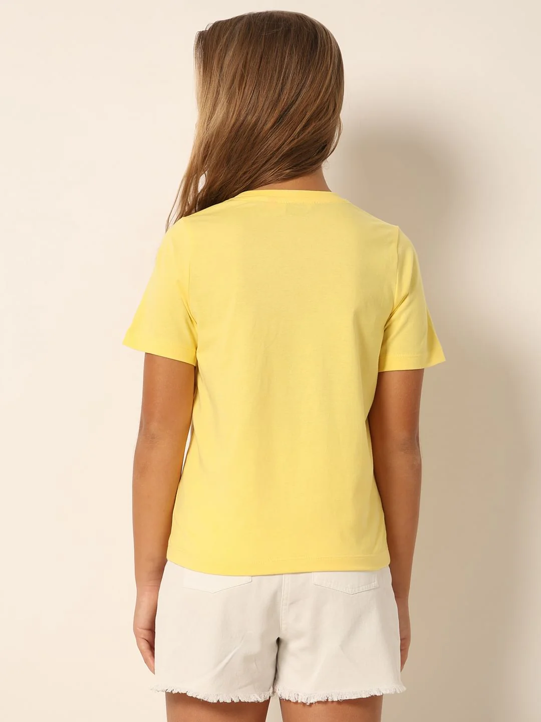 Yellow 3D Graphic Print T-Shirt - Image 3