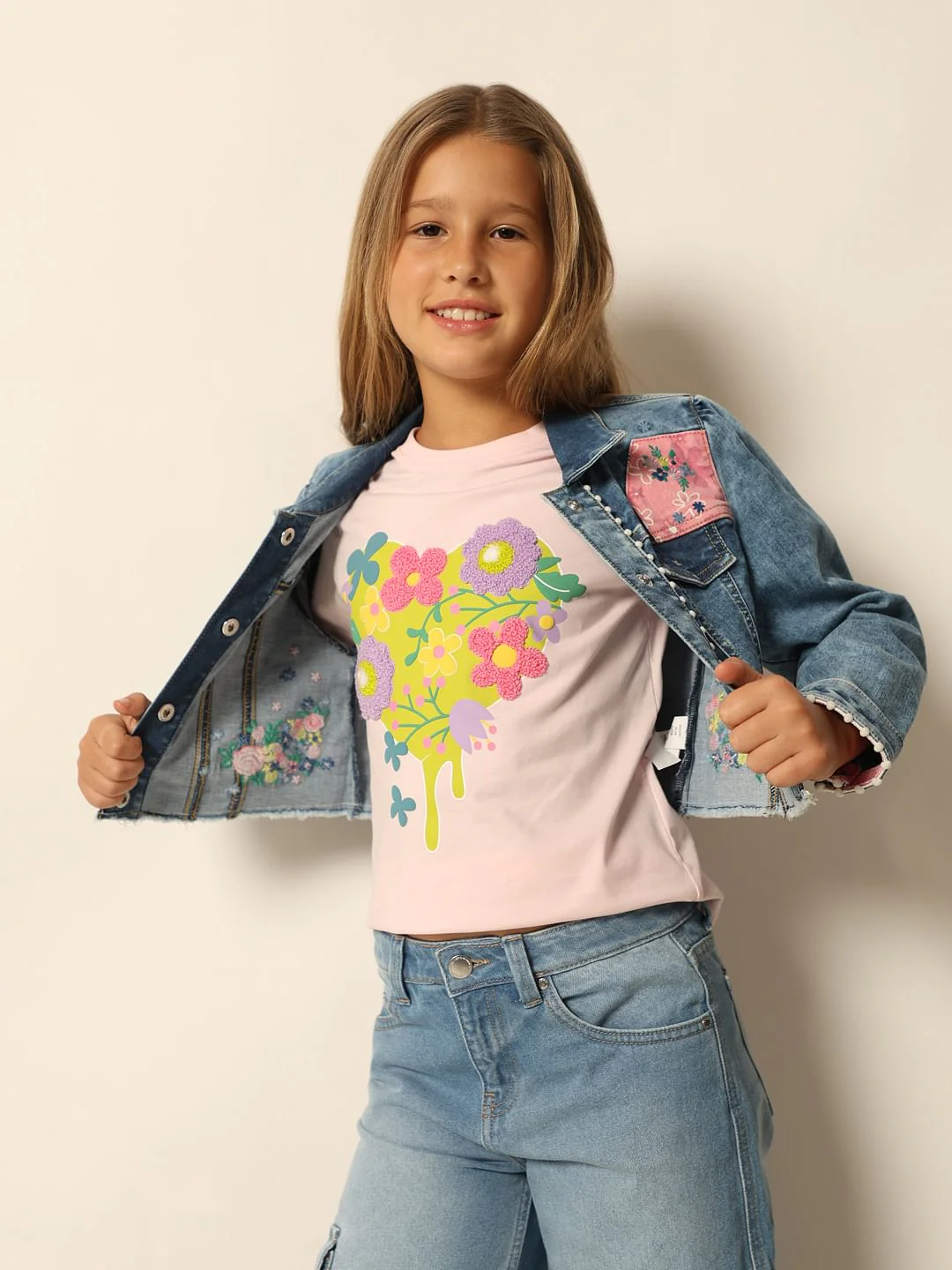 Pink Graphic Print T-Shirt