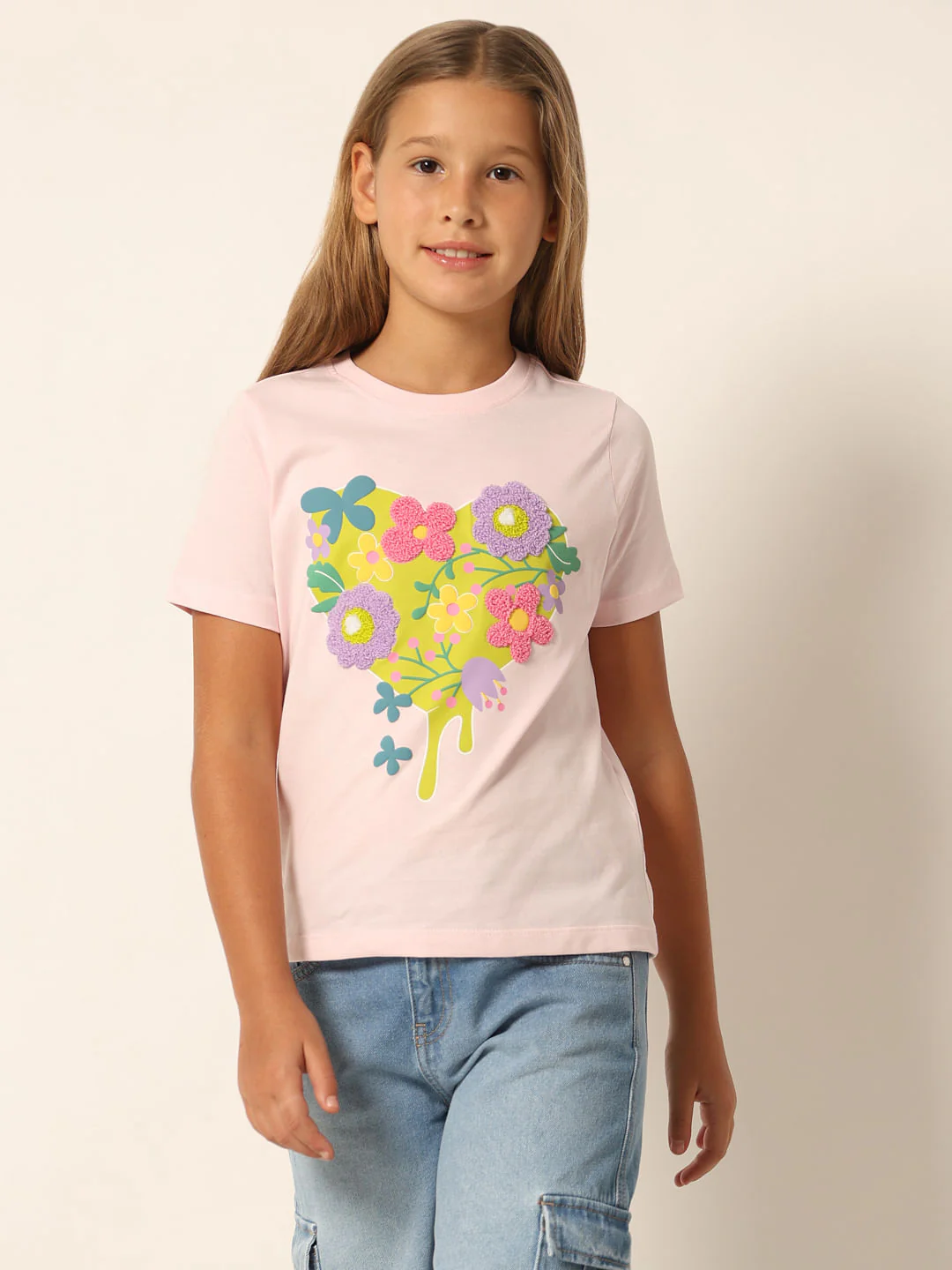 Pink Graphic Print T-Shirt - Image 2