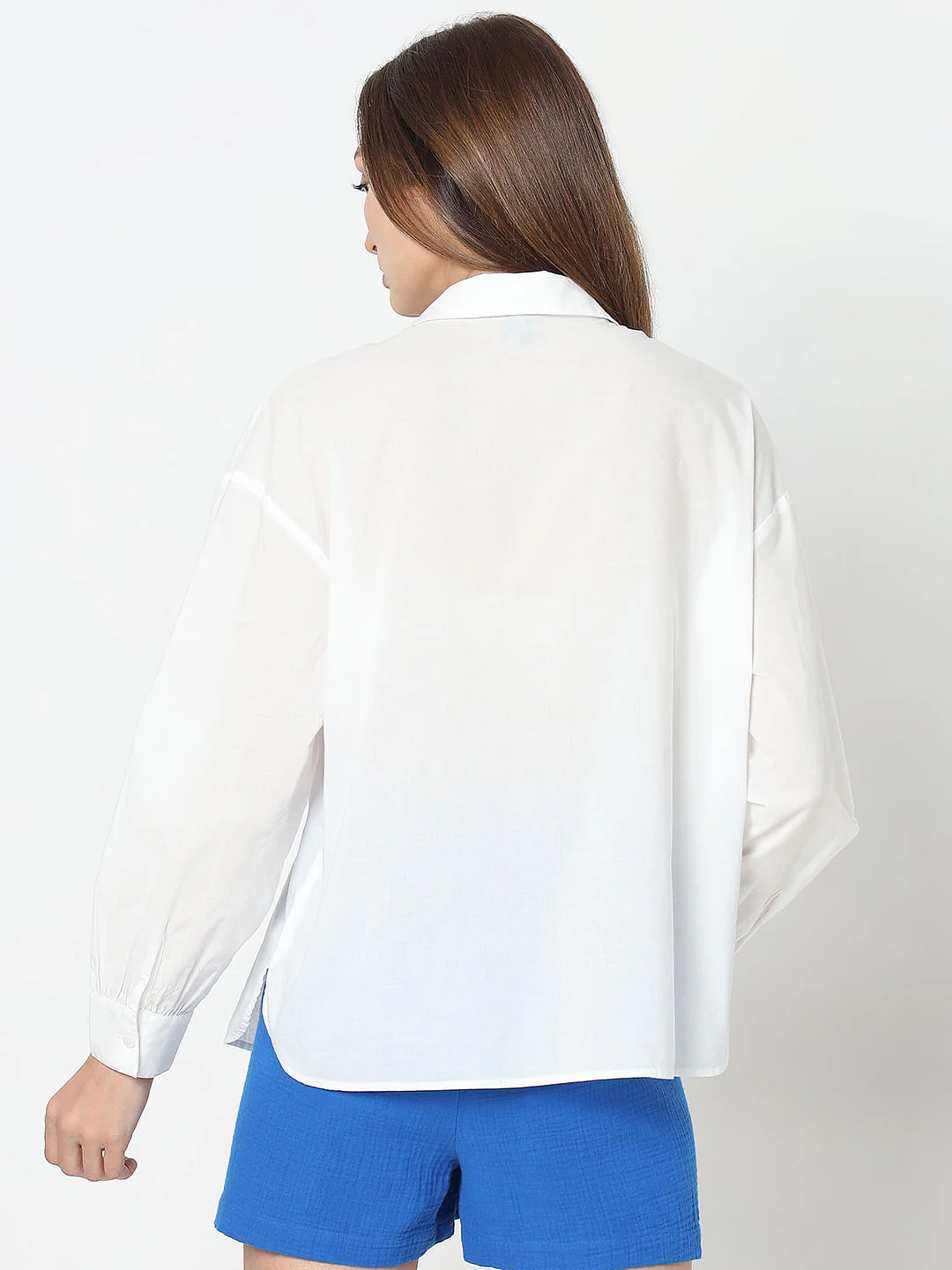 White Embroidered Shirt - Image 4
