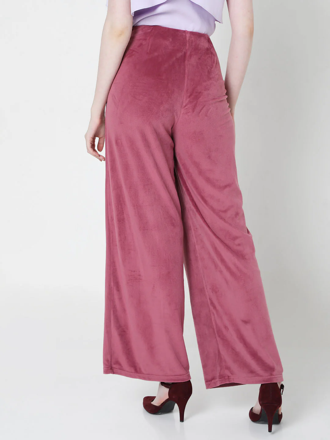 Pink High Rise Co-Ord Pants - Image 4