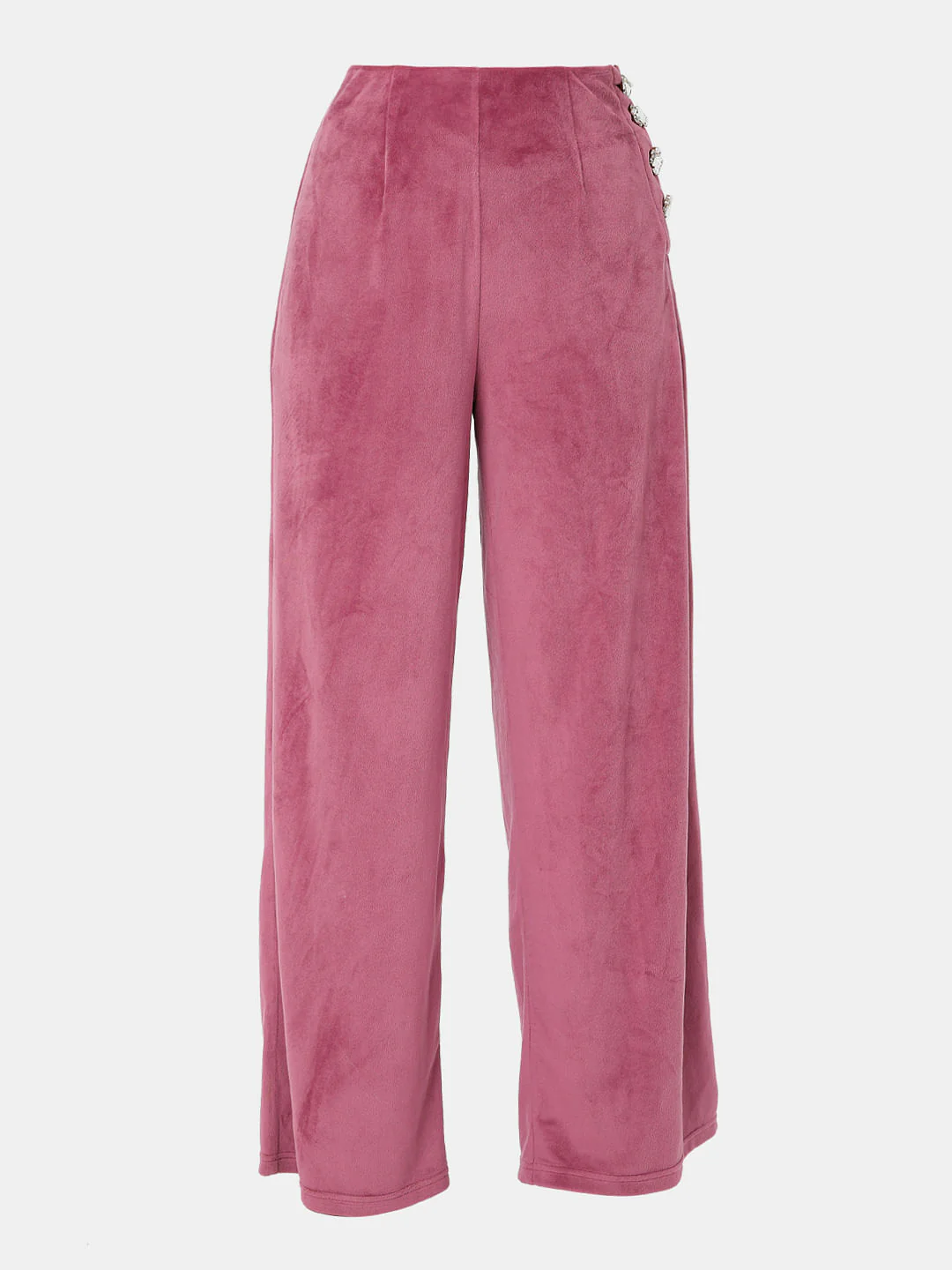 Pink High Rise Co-Ord Pants - Image 7