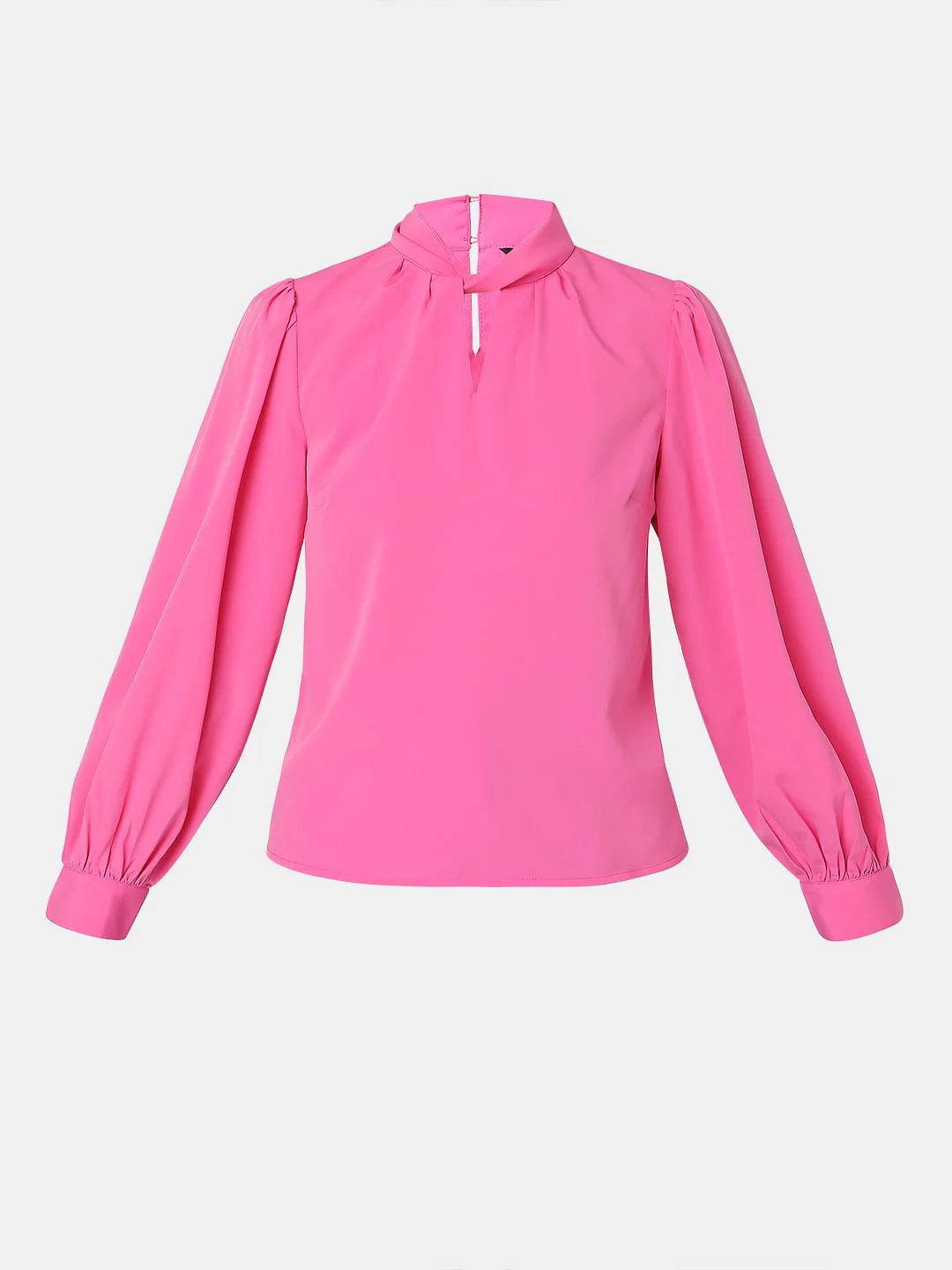 Pink High Neck Top - Image 7