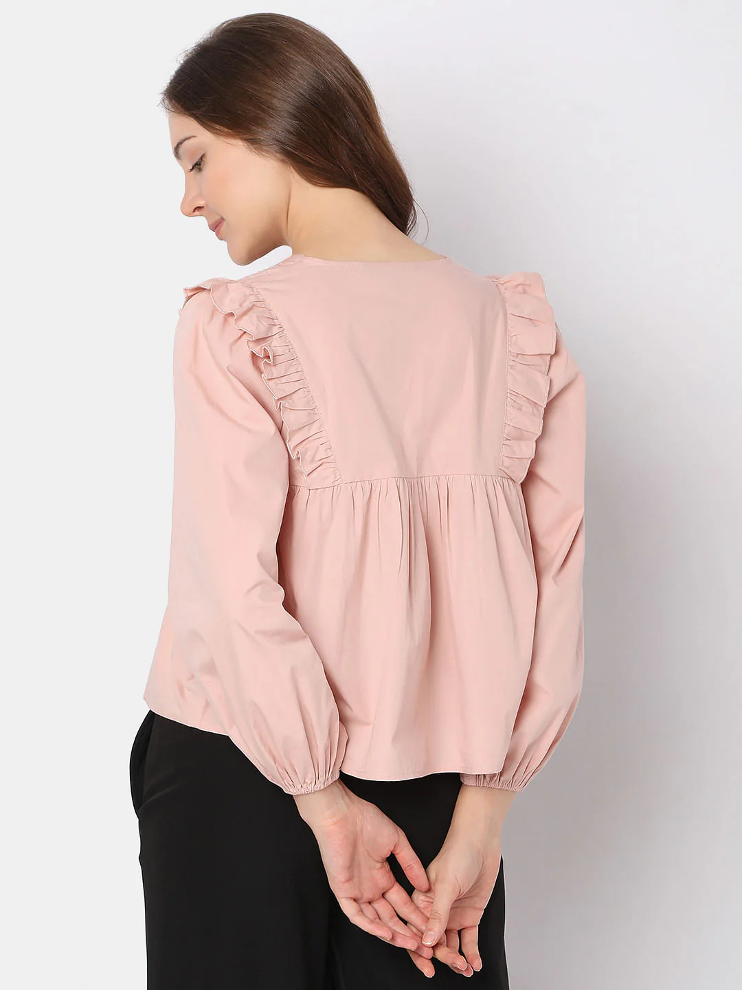 Pink Textured Top - Image 4