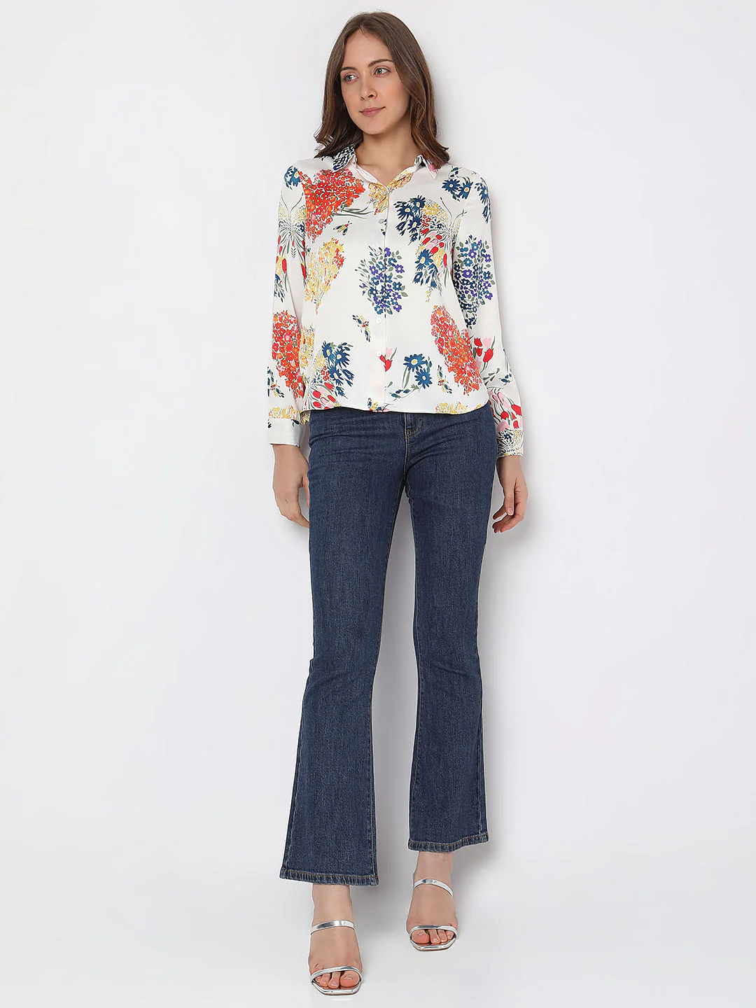 White Floral Shirt - Image 5