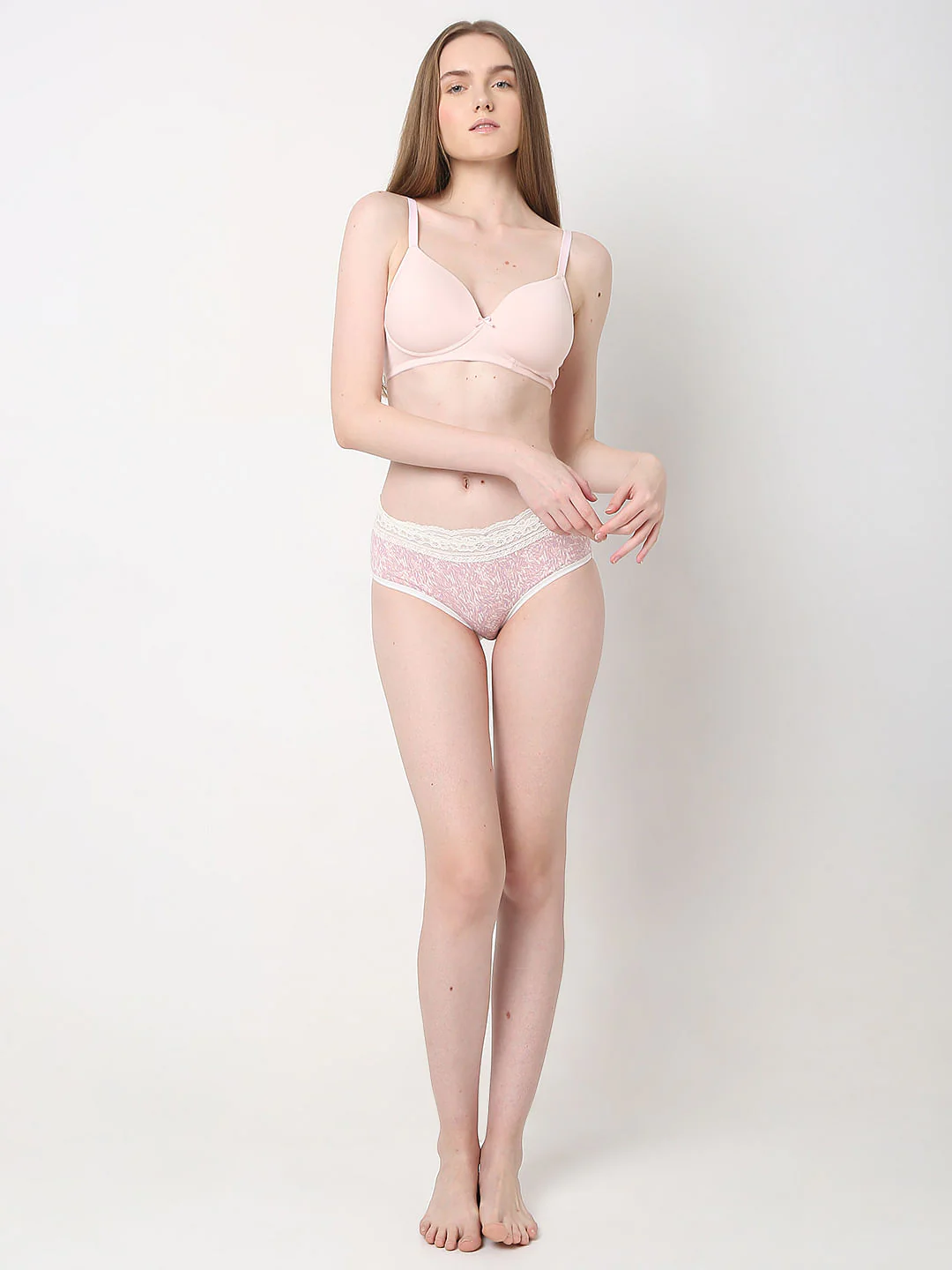 Intimates Pack Of 3 Lace Trim Midi Briefs - Image 6