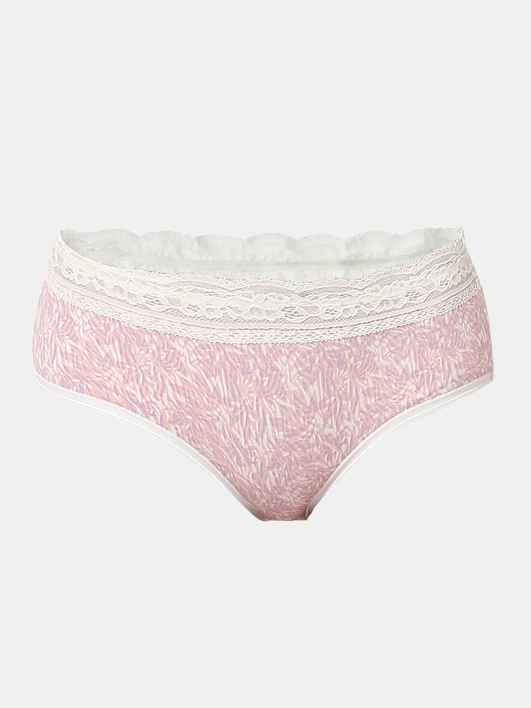 Intimates Pack Of 3 Lace Trim Midi Briefs - Image 8