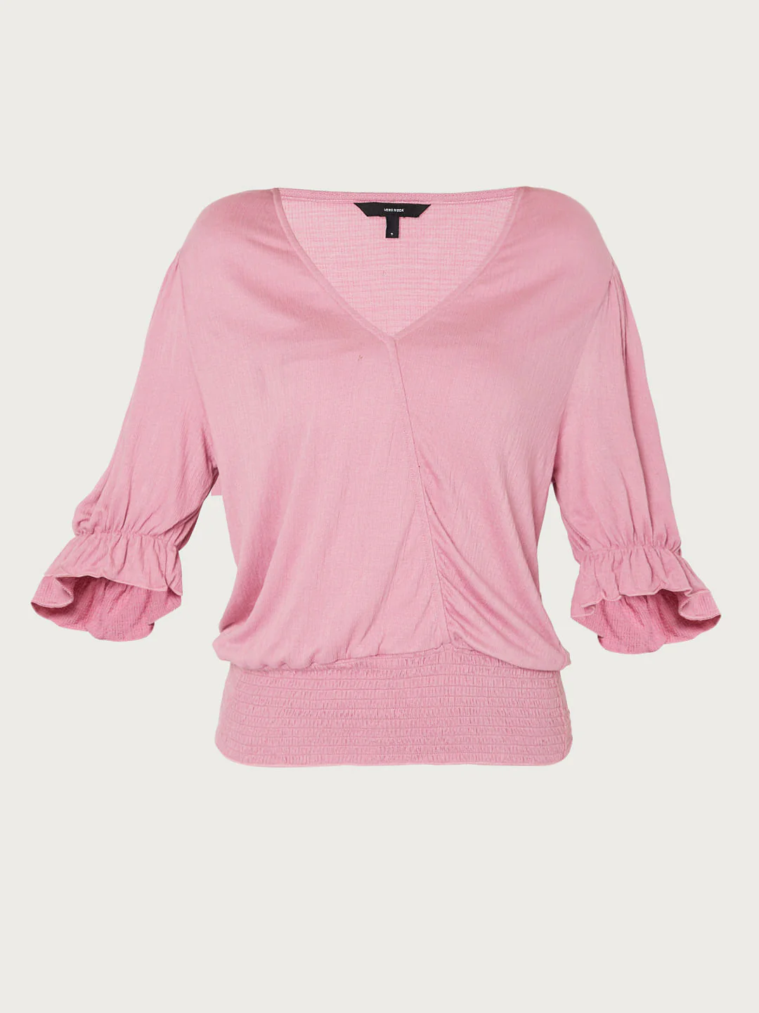 Pink V Neck Top - Image 7
