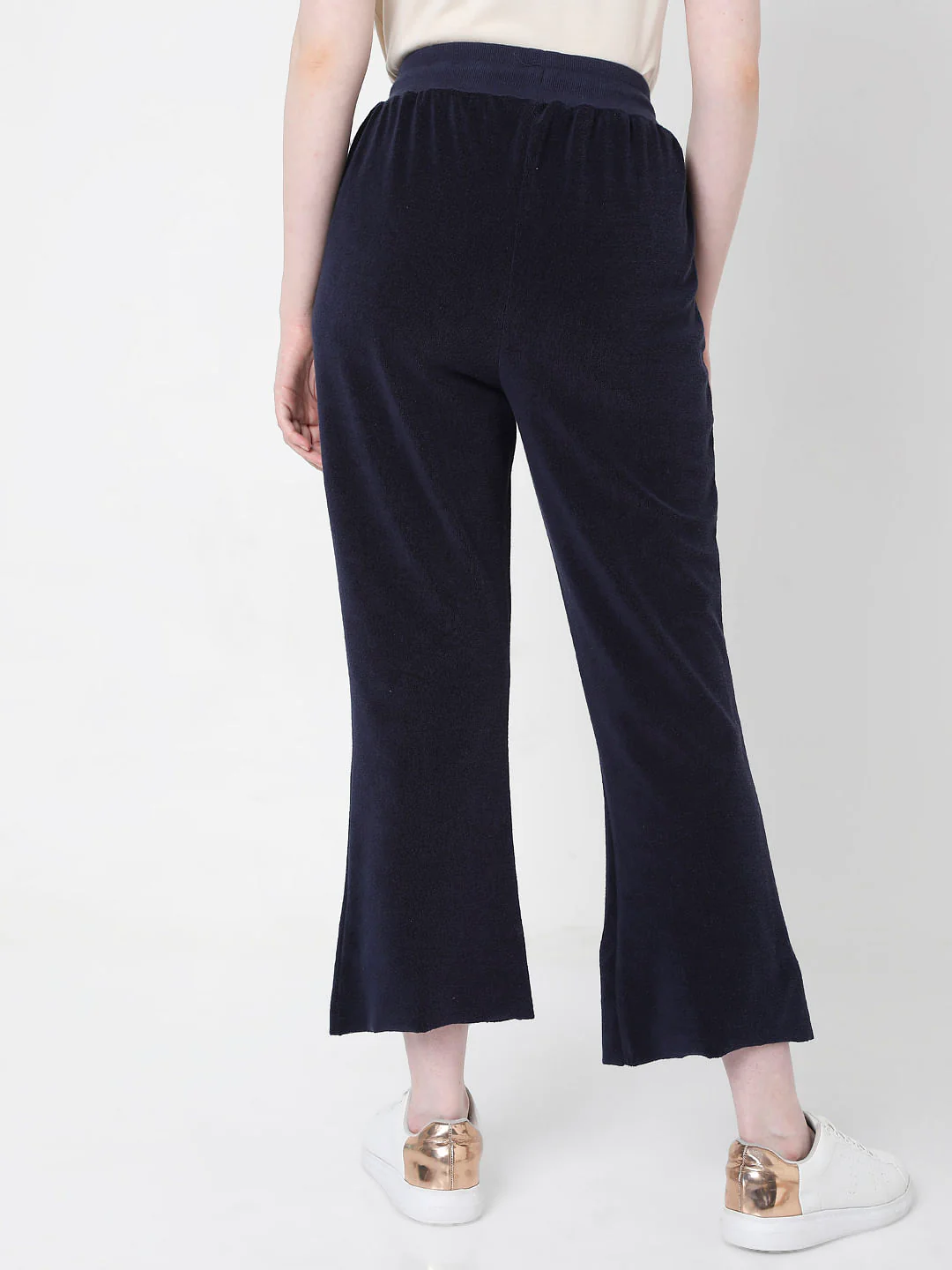 Blue Bootcut Sweatpants - Image 4