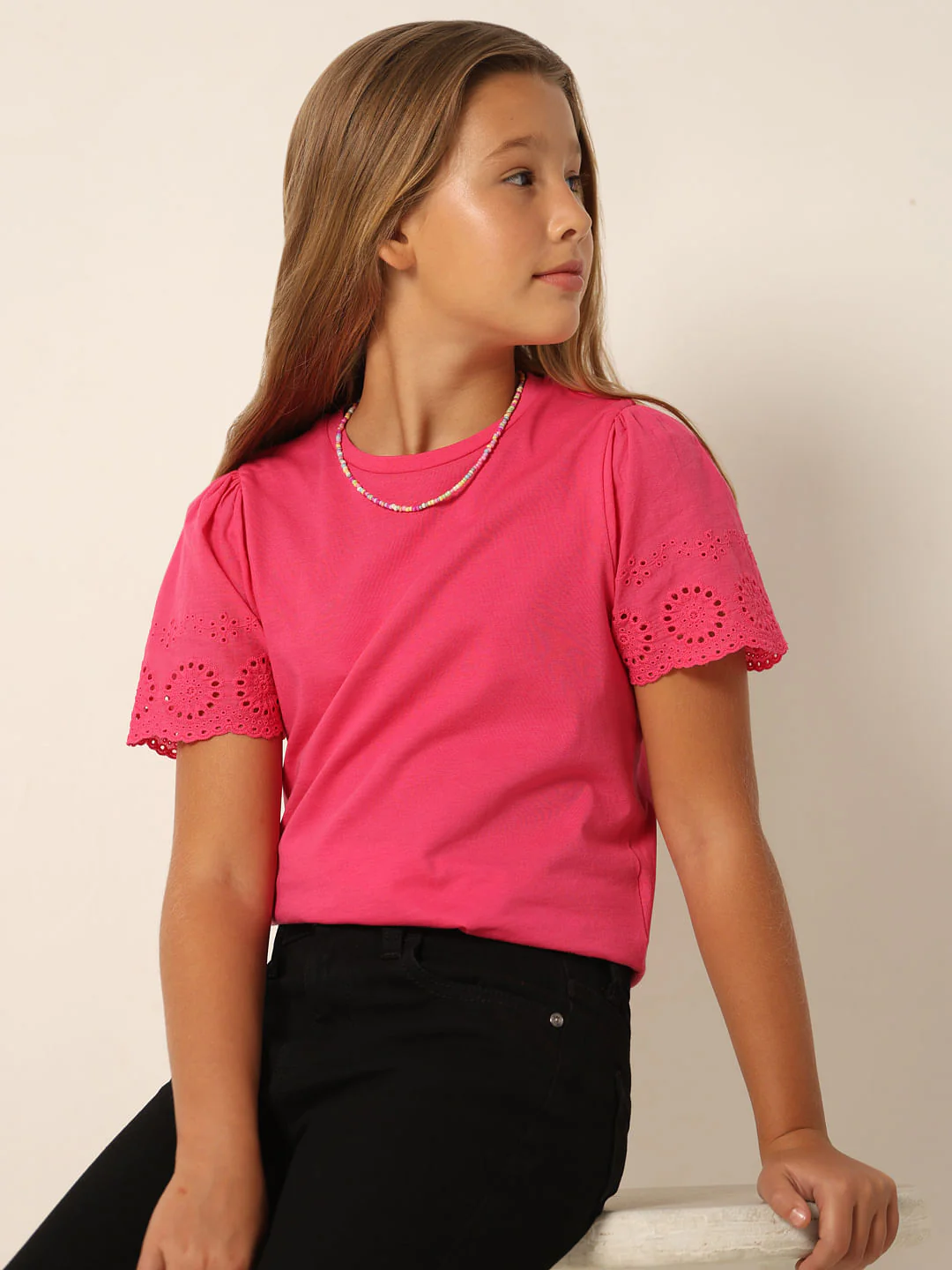 Pink Cotton Top