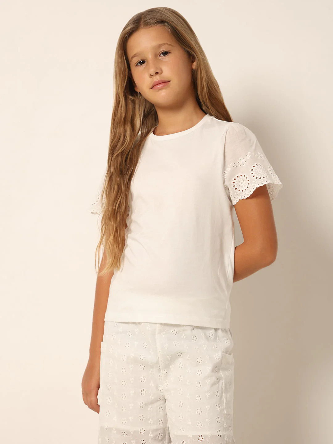 Off-White Cotton Top - Image 2