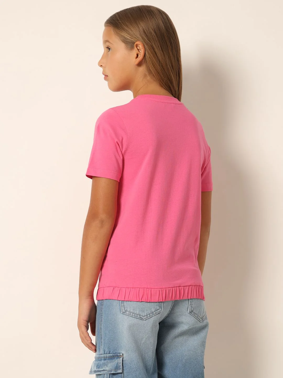 Pink Graphic Print T-Shirt - Image 4
