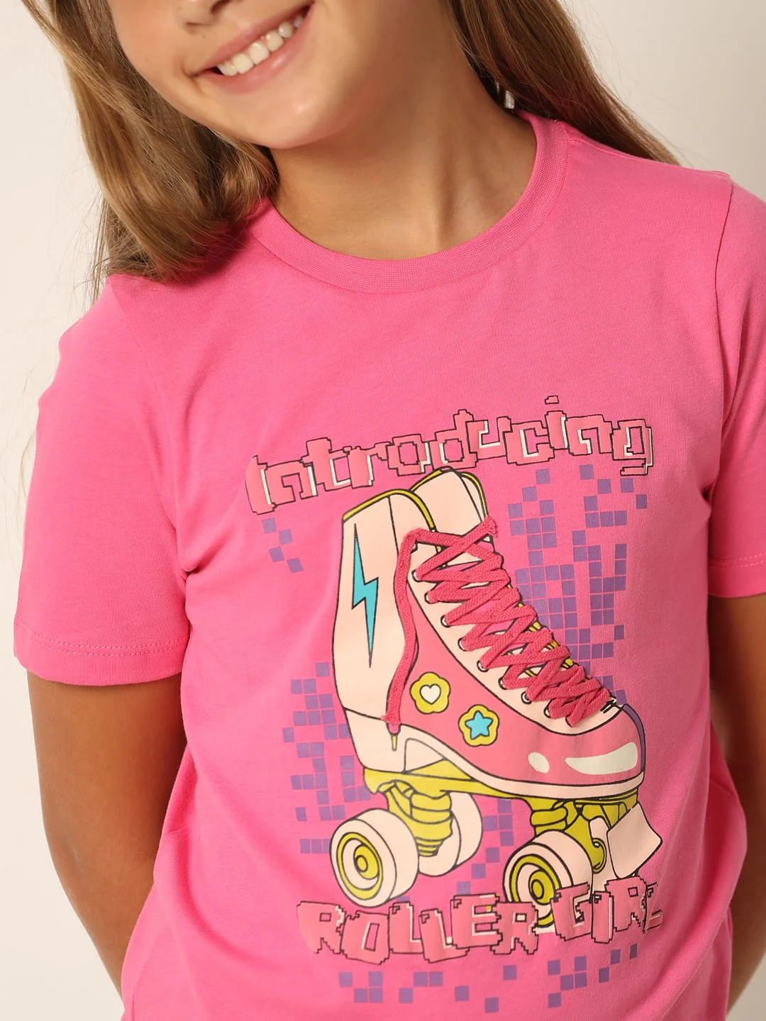 Pink Graphic Print T-Shirt - Image 5