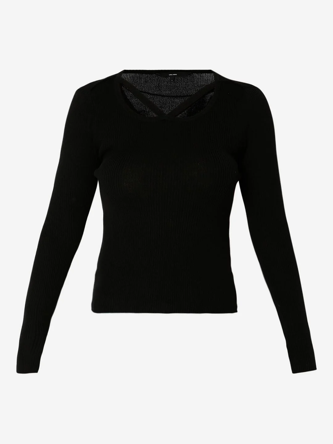 Black Ribbed Sweater - Image 6
