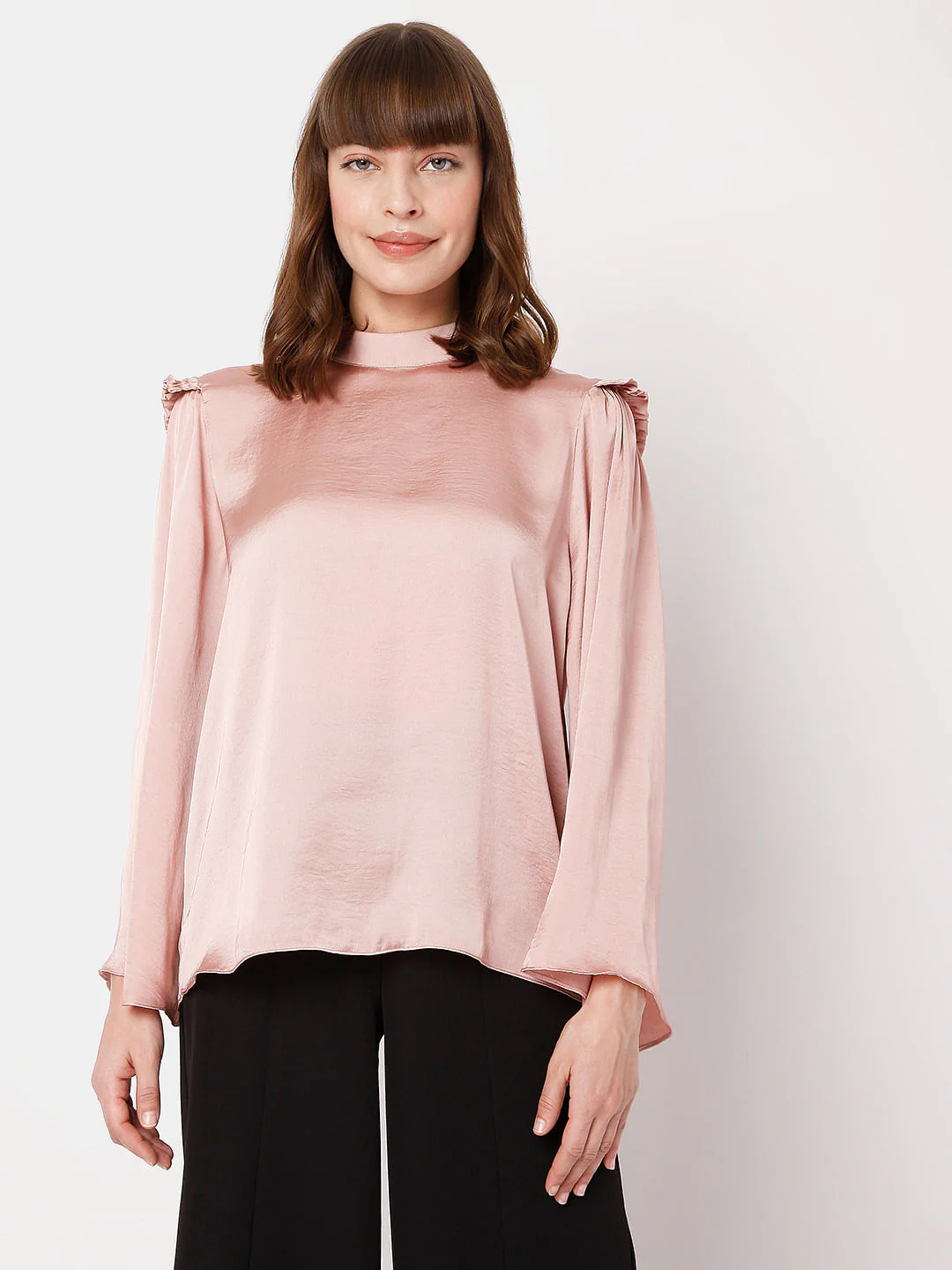 Pink Satin Top - Image 2