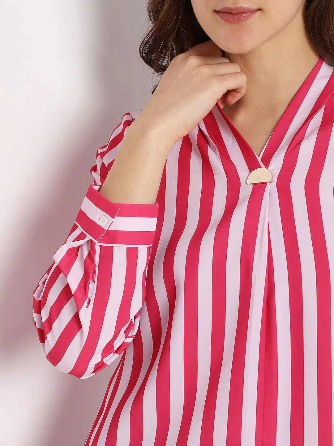 Pink Striped Top - Image 6