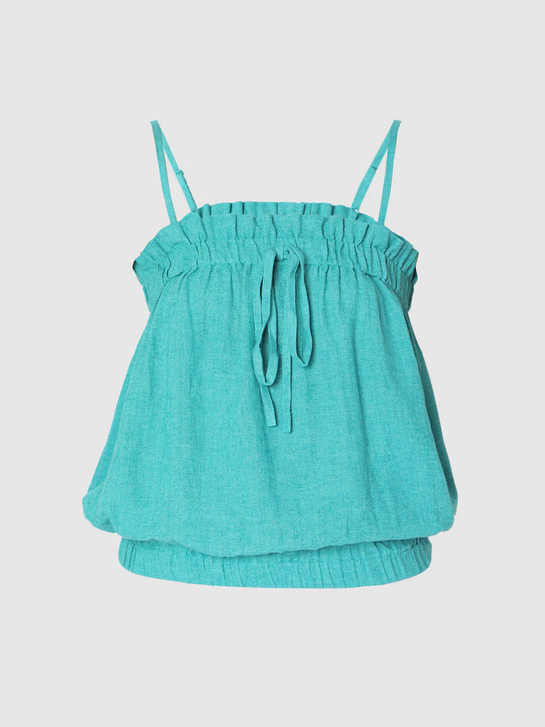 Blue Strappy Co-Ord Set Top - Image 7