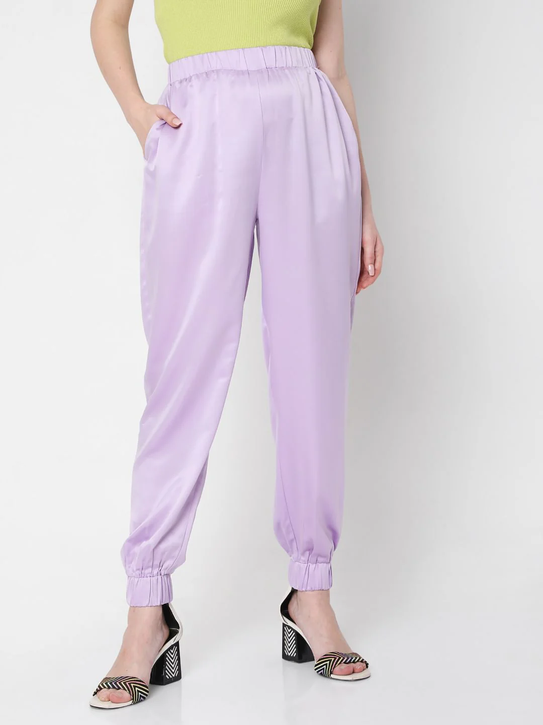 Lavender Co-Ord Set Pants - Image 2