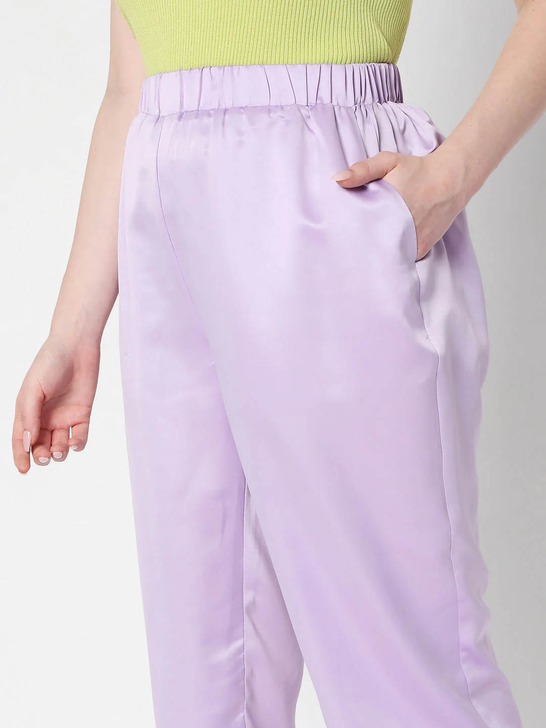 Lavender Co-Ord Set Pants - Image 5