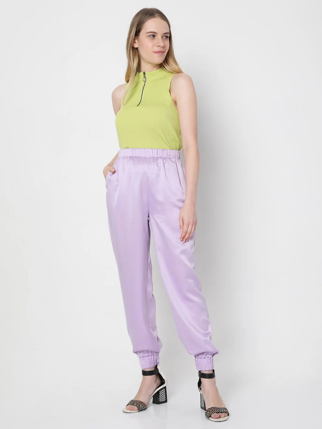 Lavender Co-Ord Set Pants - Image 6