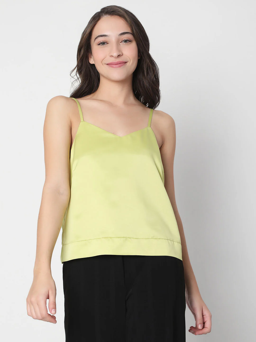Green Strappy Co-Ord Set Top - Image 2