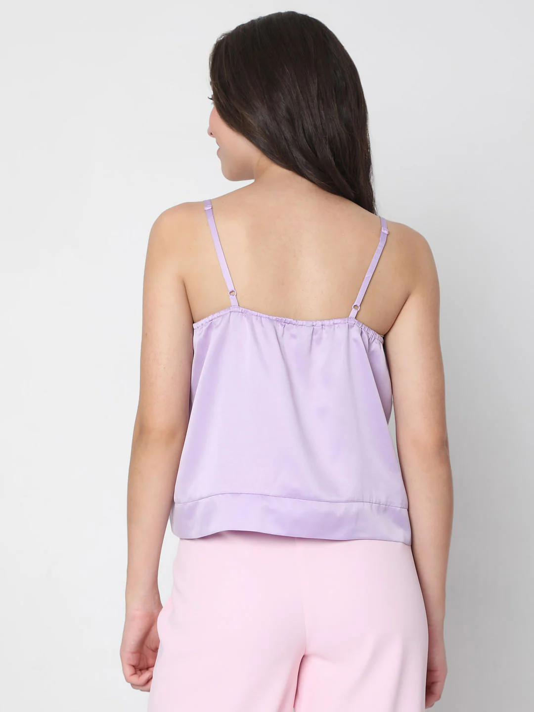 Lavender Cami Co-Ord Set Top - Image 4