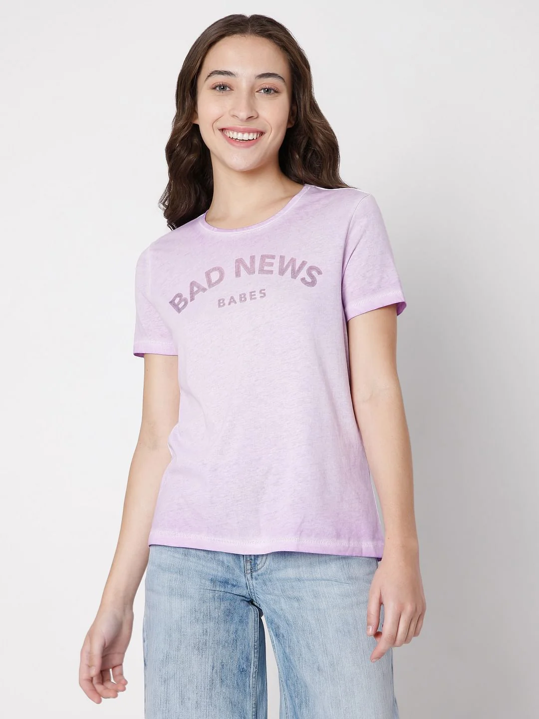 Lavender Graphic T-Shirt - Image 2