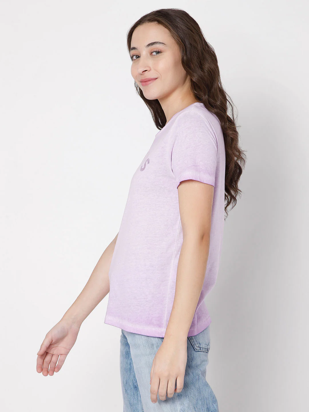 Lavender Graphic T-Shirt - Image 3
