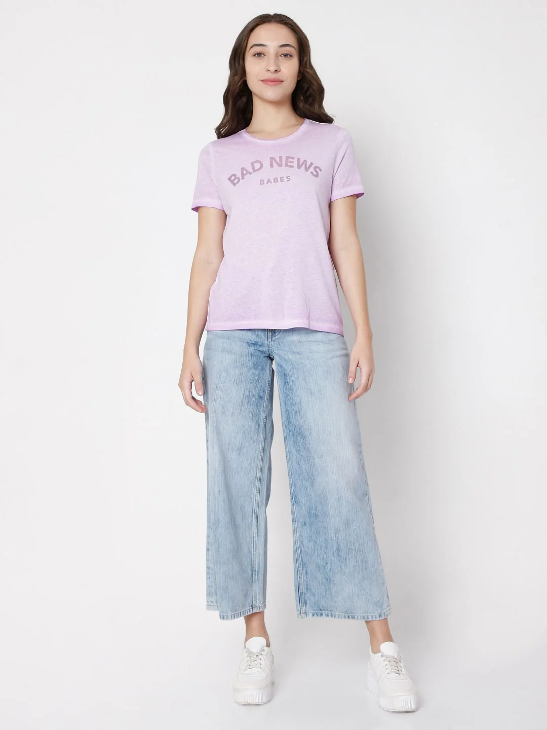 Lavender Graphic T-Shirt - Image 5