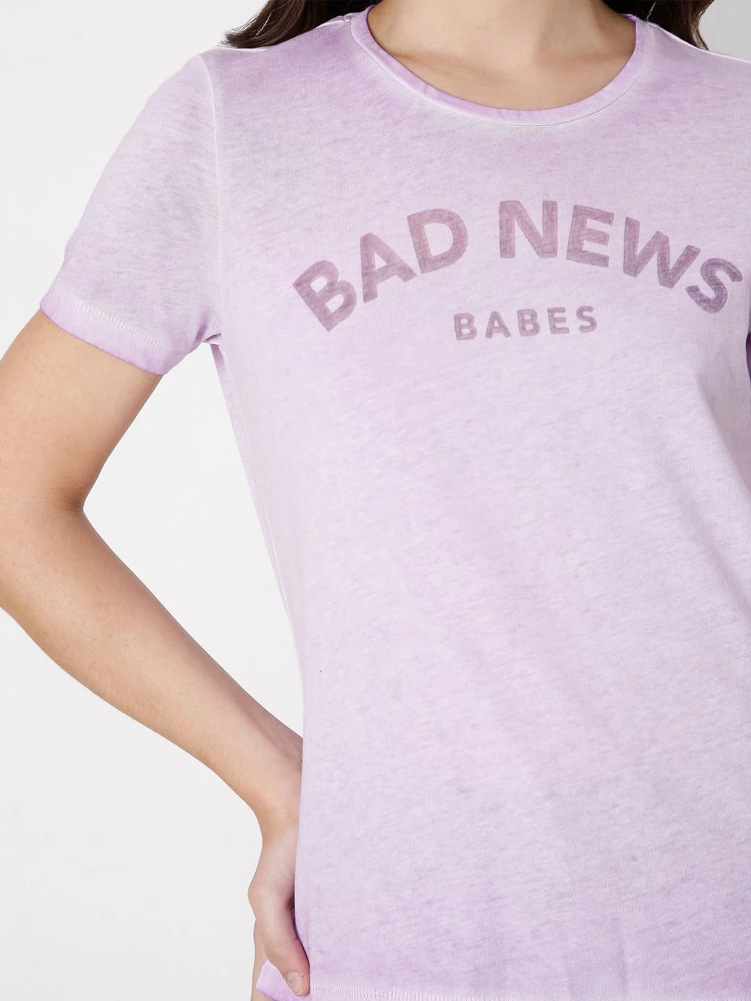 Lavender Graphic T-Shirt - Image 6