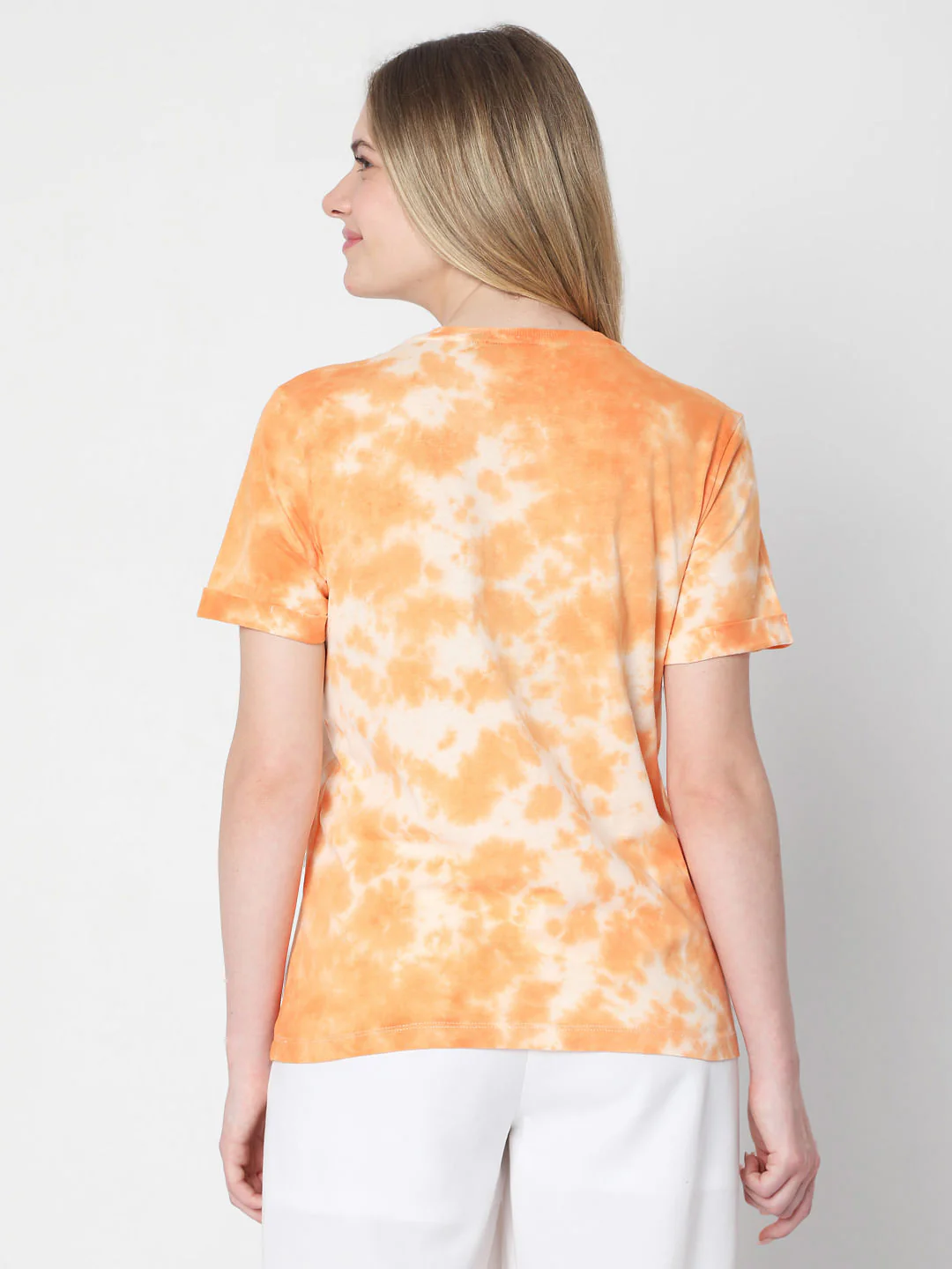 Orange Tie Dye T-Shirt - Image 4