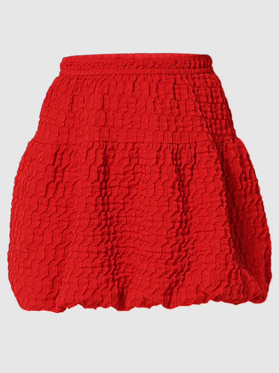 Girls Red Balloon Hem Co-Ord Set Skirt - Image 6