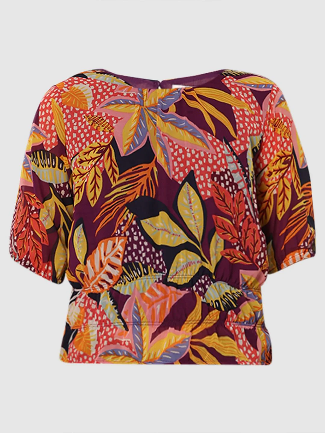 Girls Multi-Colour Printed Top - Image 6