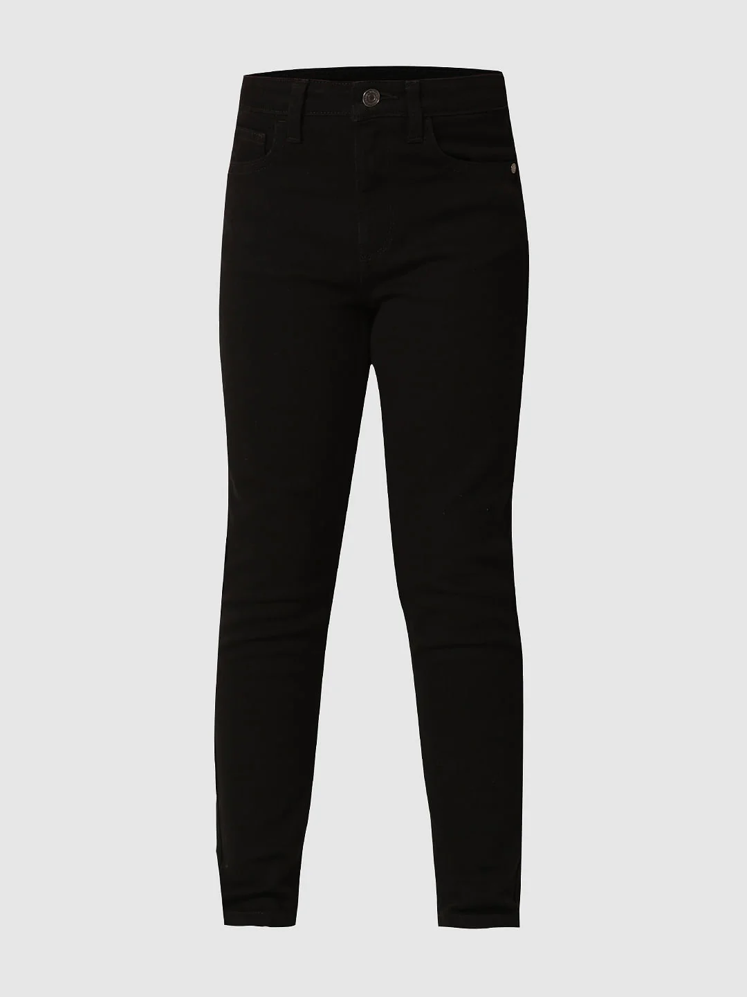 Black Mid Rise Wendy Skinny Fit Jeans - Image 5