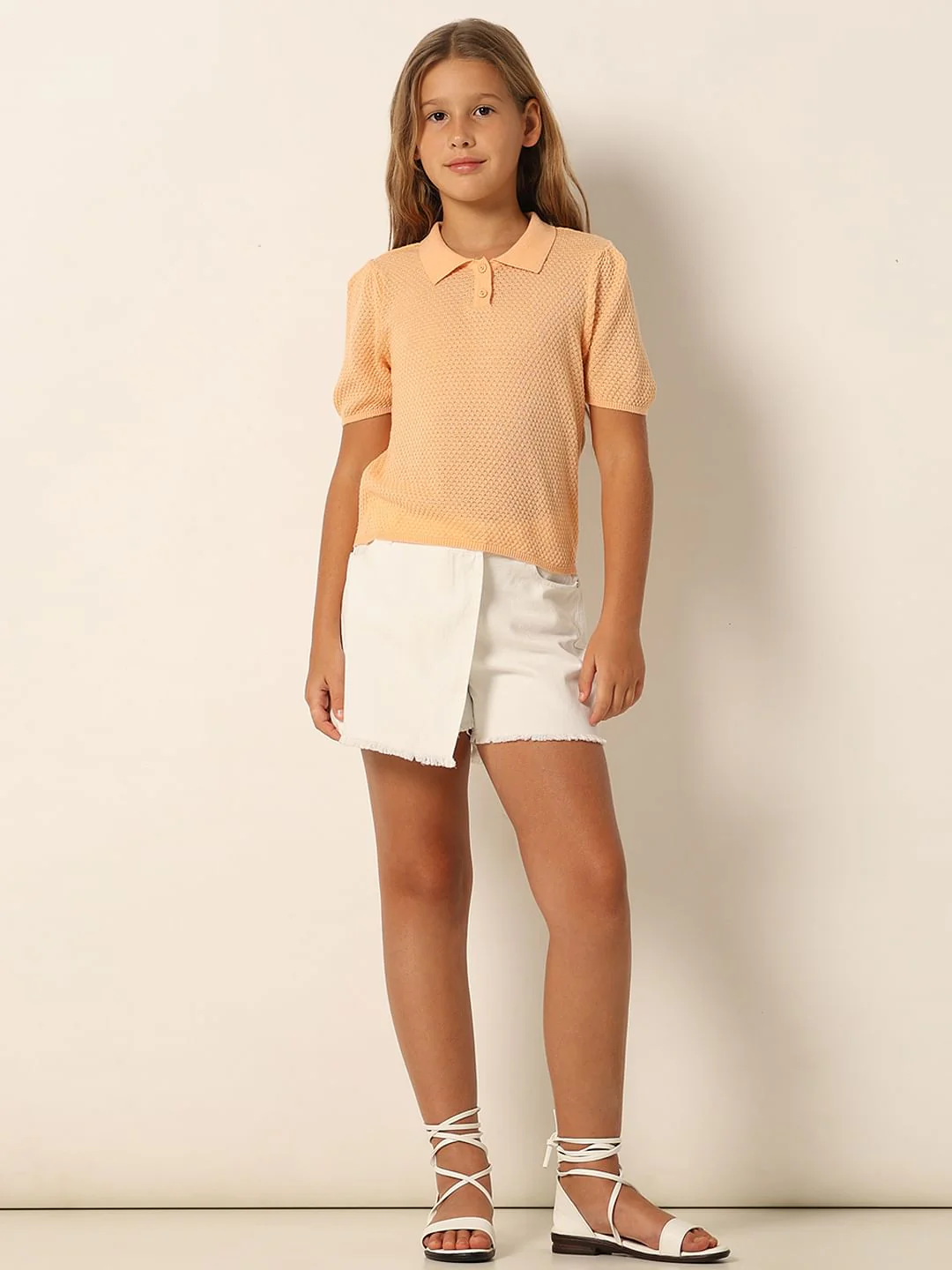 Peach Polo T-Shirt - Image 5