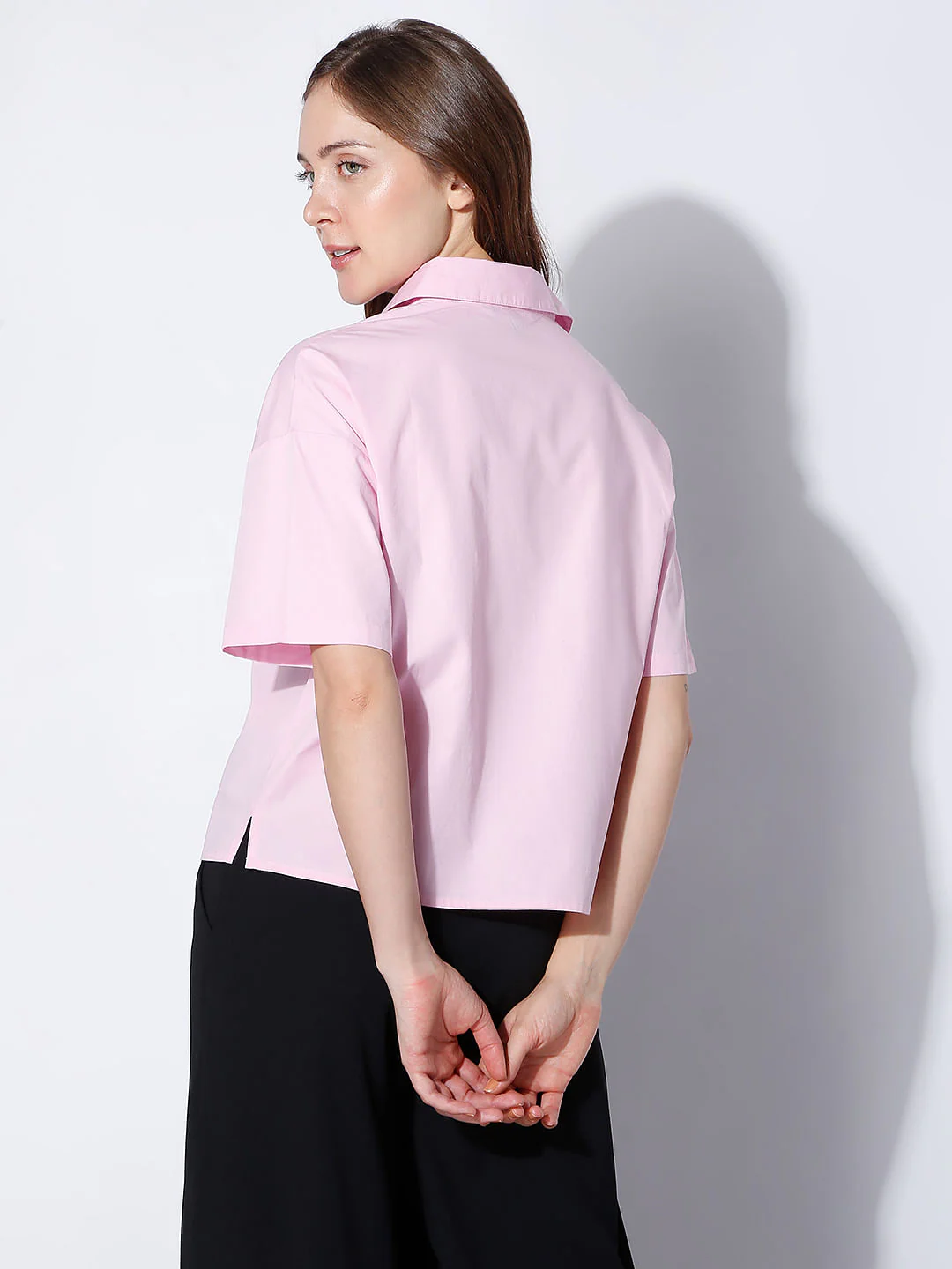 Lilac Boxy Fit Shirt - Image 4