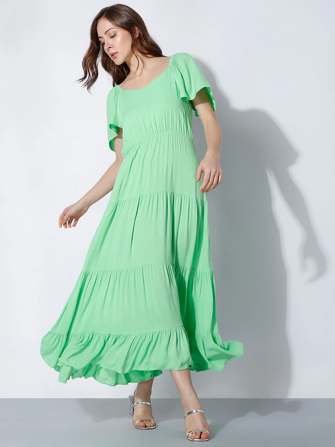 Green Maxi Dress - Image 2