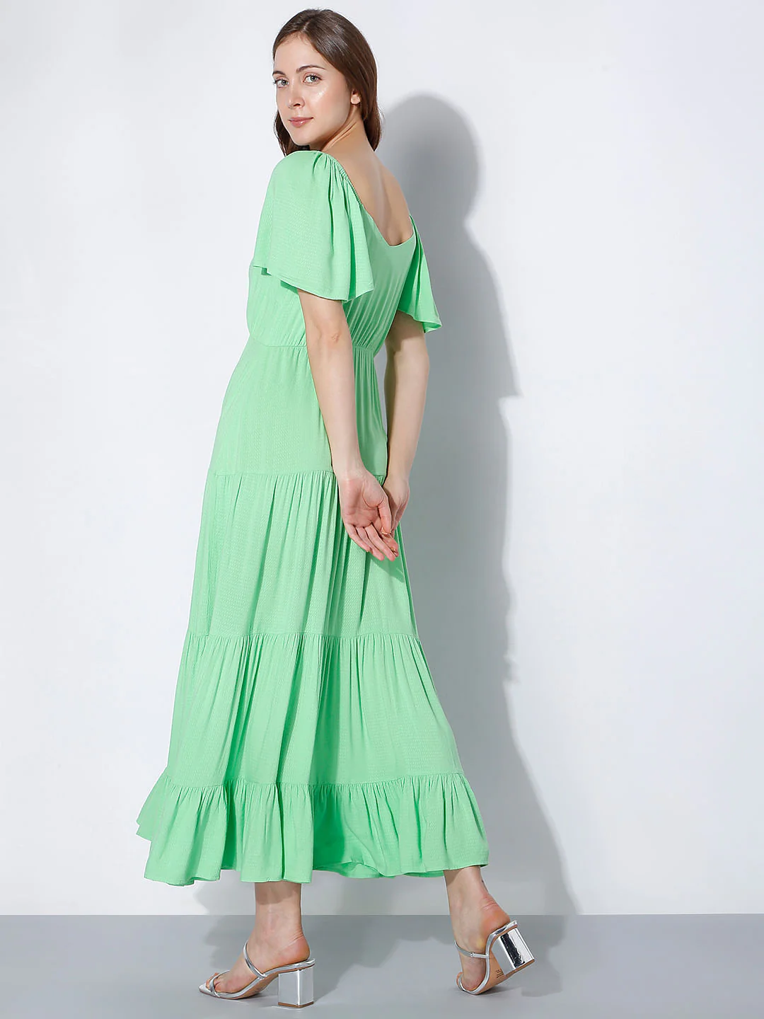 Green Maxi Dress - Image 4