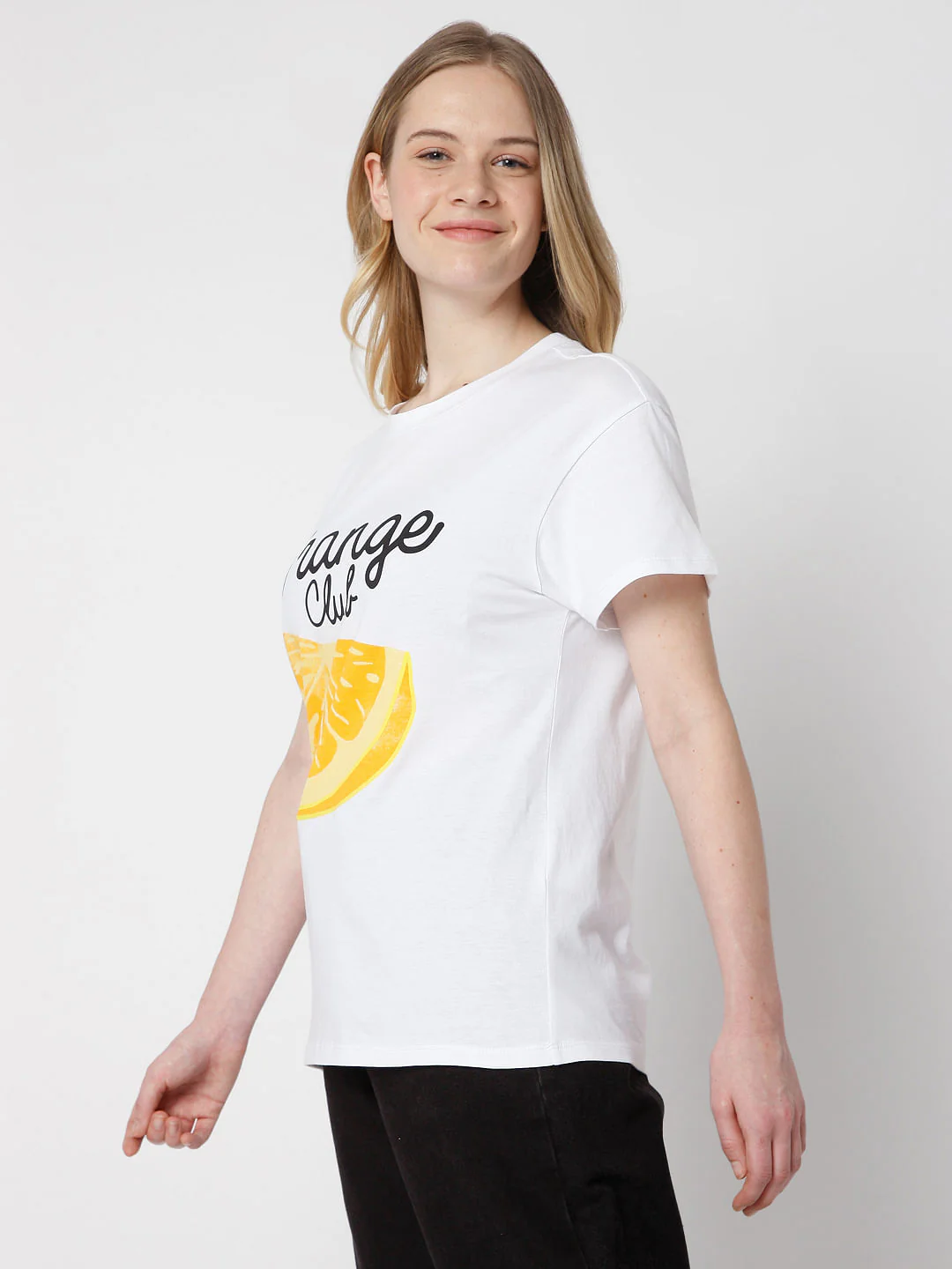 White Graphic Print T-Shirt - Image 3