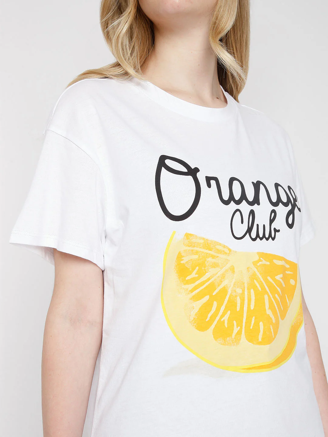 White Graphic Print T-Shirt - Image 6