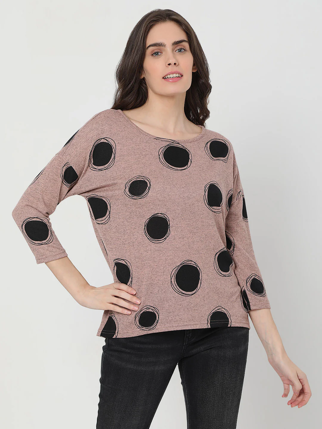 Pink Dotted Top - Image 2