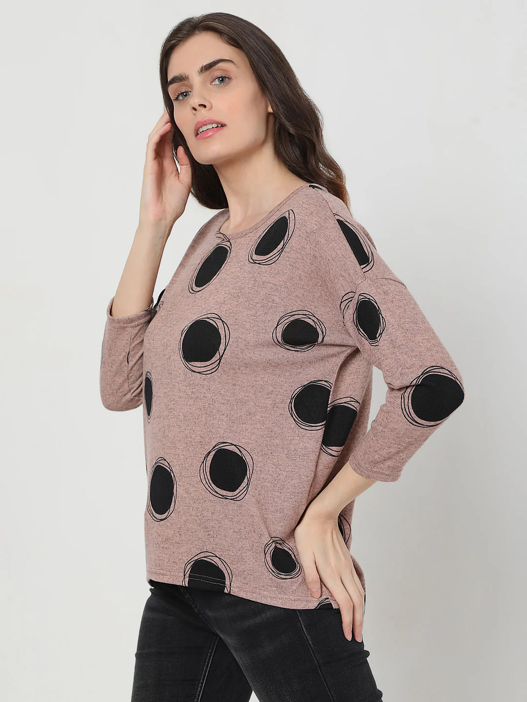 Pink Dotted Top - Image 3
