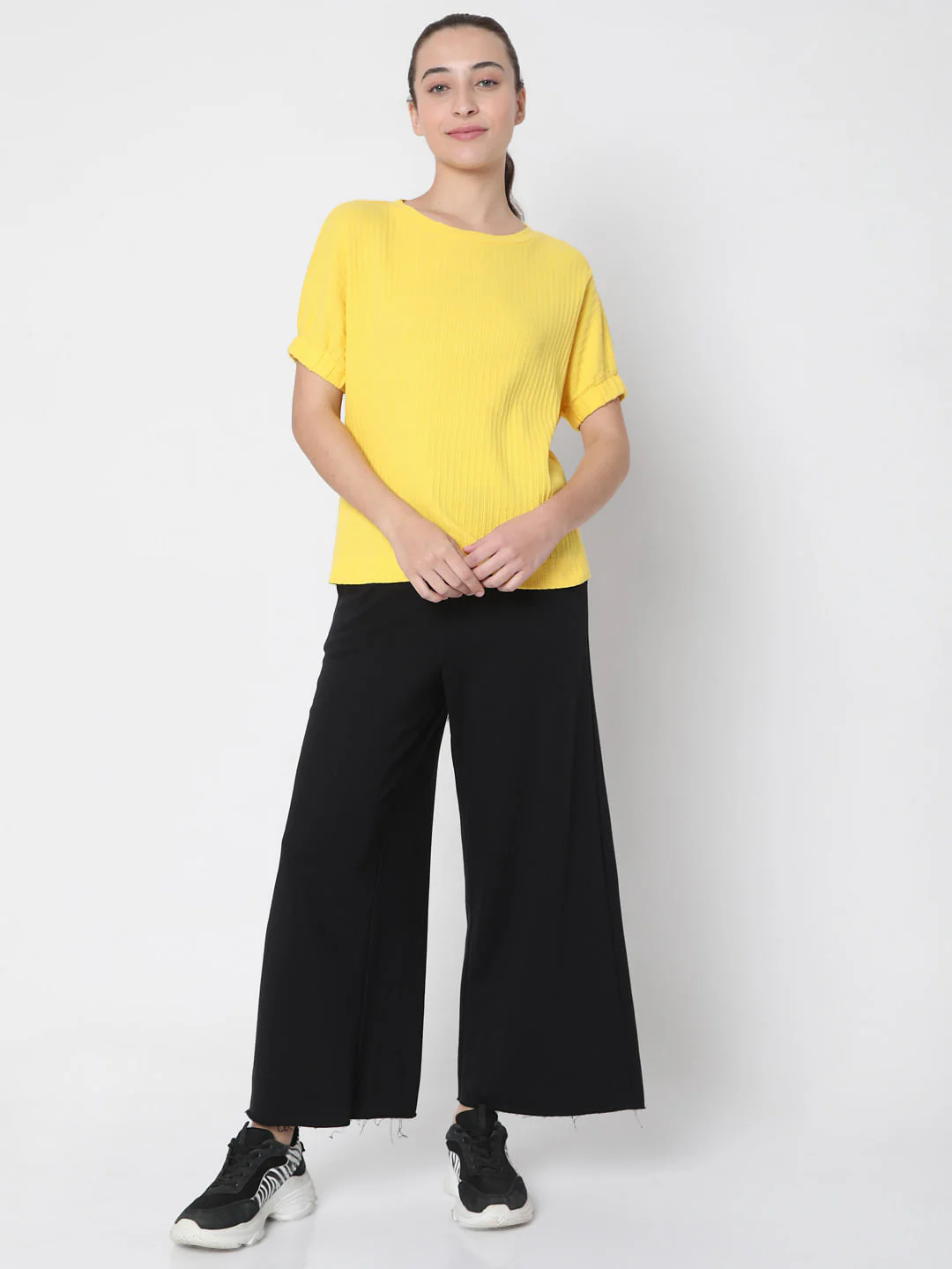 Yellow Textured Top - Image 5