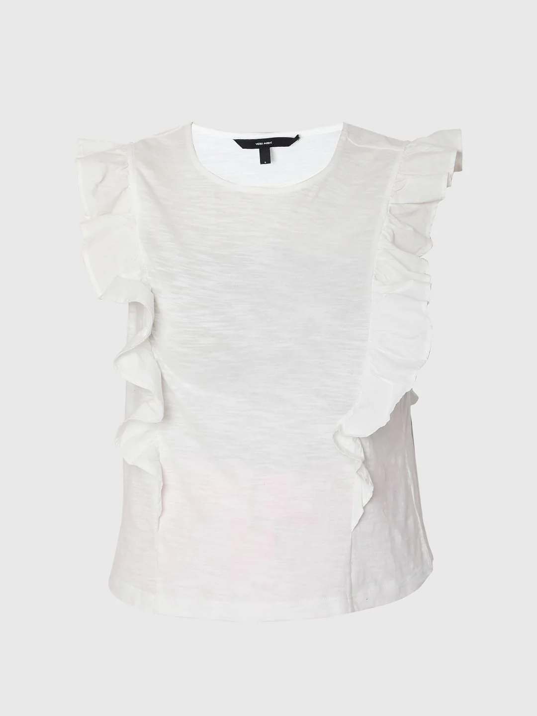 White Ruffle Top - Image 7