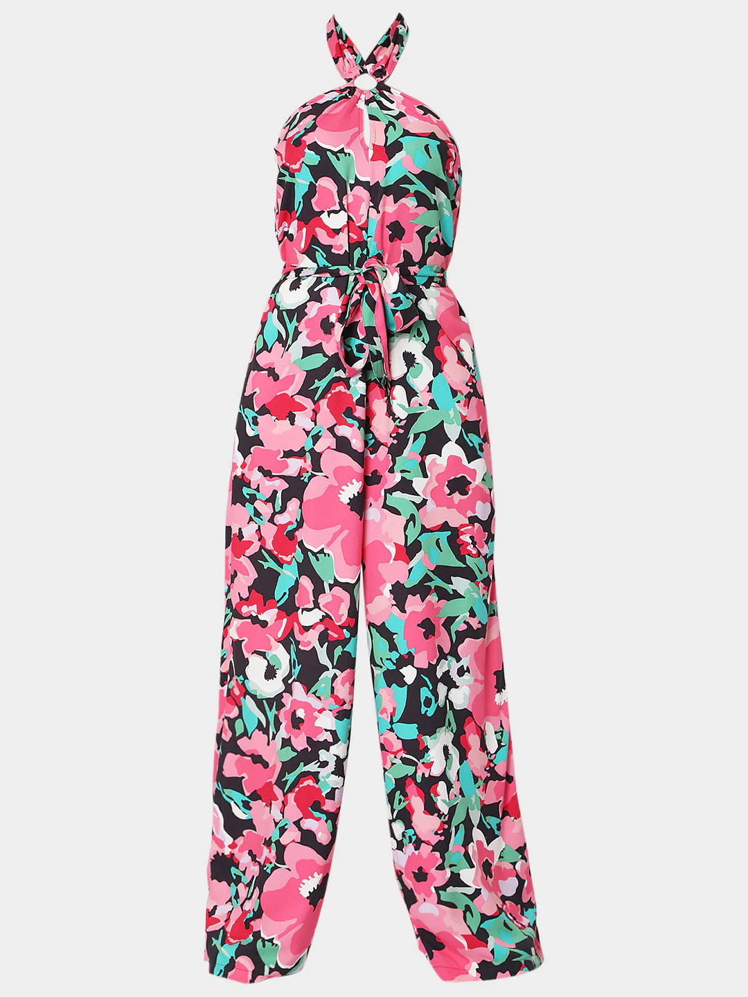 Pink Floral Jumpsuit - Image 5