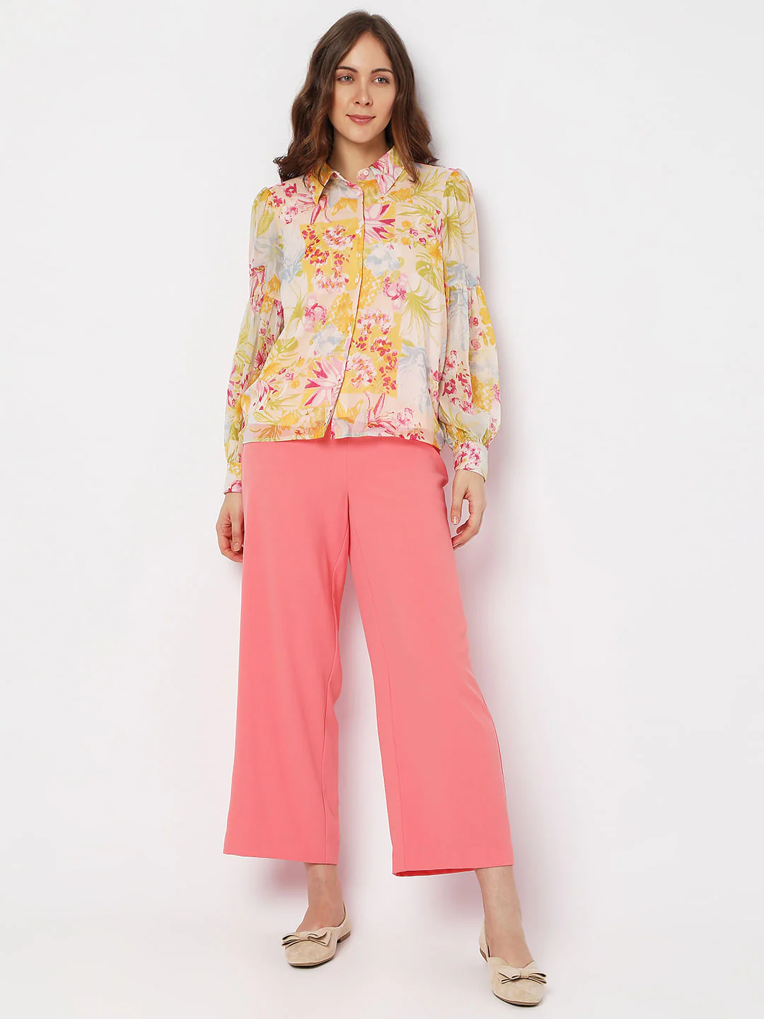 Yellow Floral Shirt - Image 5